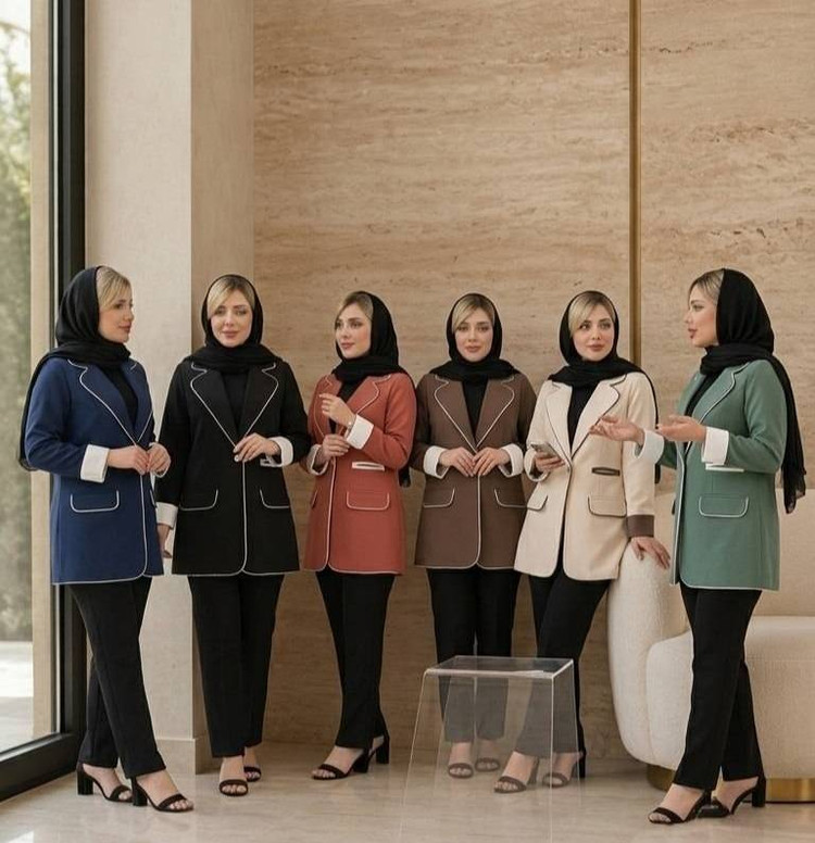 کت تک مغزی دوزی 🌿 با رنگ بندی و کیفیت عالی✅ ارغوان100769