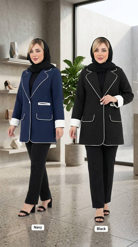 کت تک مغزی دوزی 🌿 با رنگ بندی و کیفیت عالی✅ ارغوان100769