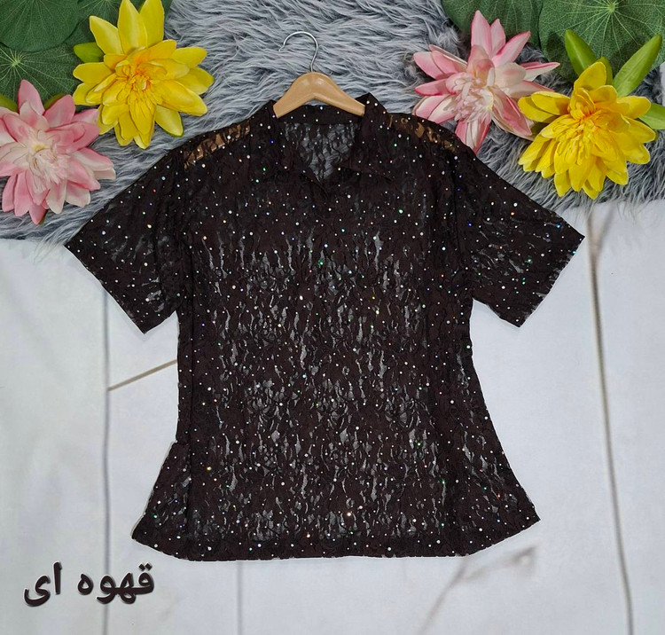 پلوشرت پولکی🌈 با رنگ بندی و کیفیت عالی بی بی1048