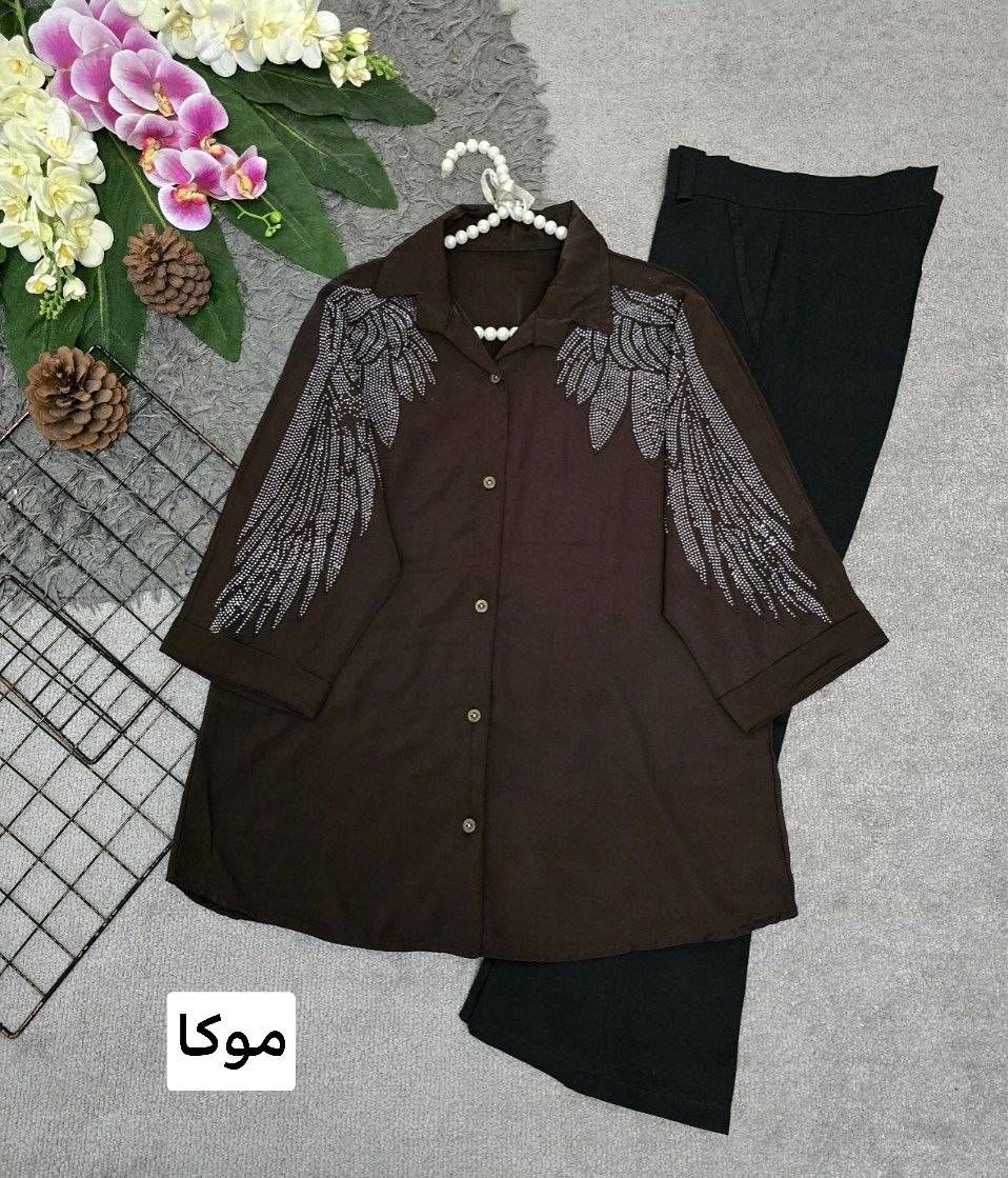 شومیز نیلوفر الیزه درجه یک 🌈🛍۲۱۹۷۸ نفیس
