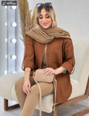 شومیز دکمه دار ستایش🥰♥کد 14038 طاها