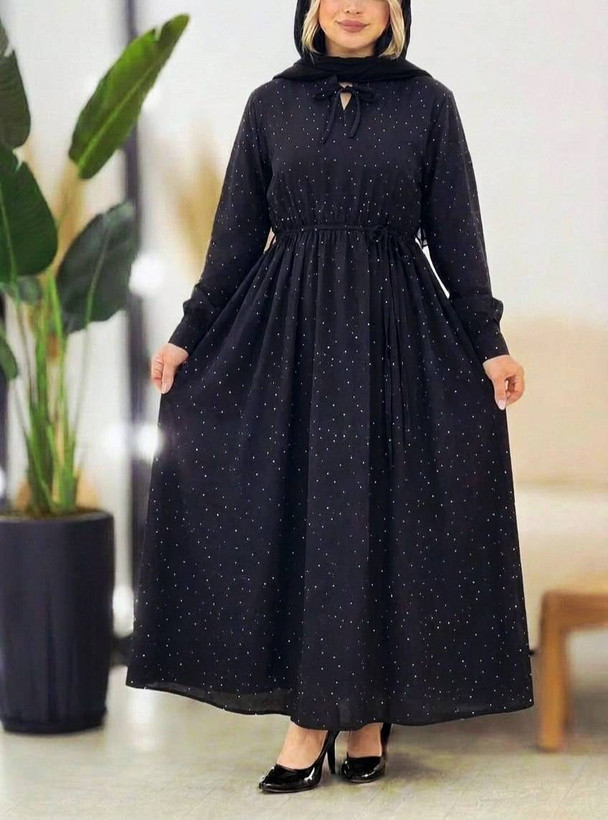 پیراهن بلند برفی😍✨کد 460 حدیث
