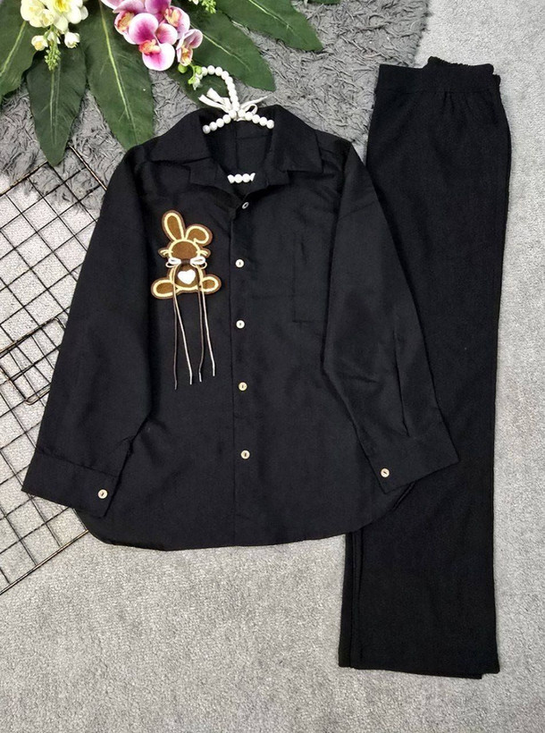 شومیز خرگوشی داکرون با کیفیت 💯🛍🎀۱۶۲۸۳ نفیس