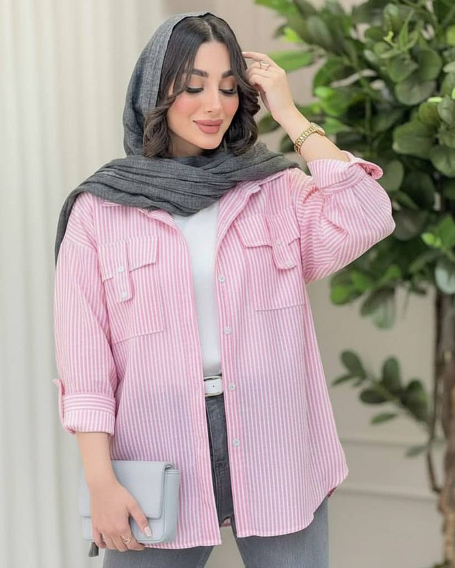 جیب صلیبی نخی راه راه 💯🎀🛍۷۳۴۴ 💯نفیس