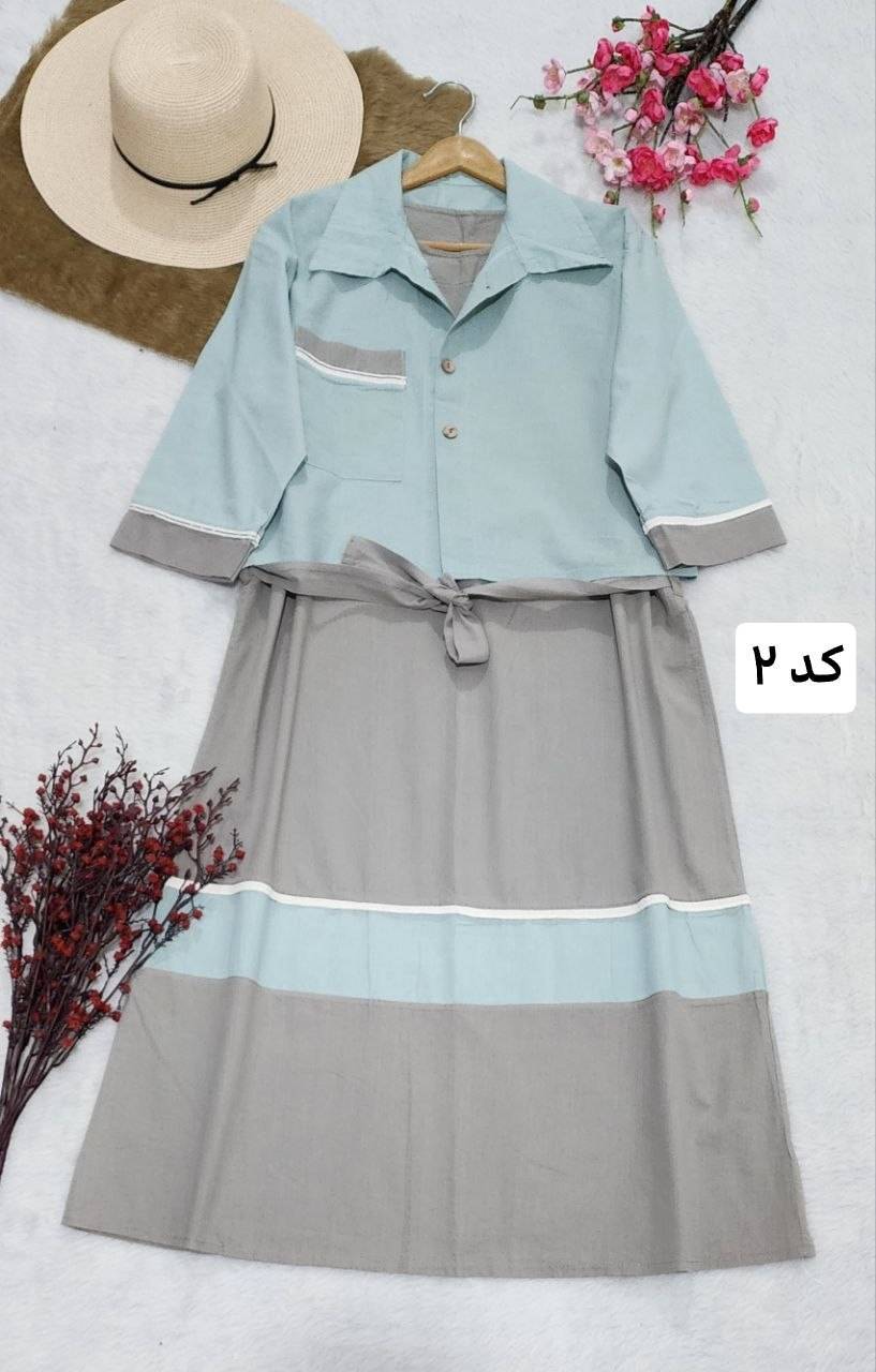ست کت سارافون لنین مهلان 🥰😍کد475 شانی