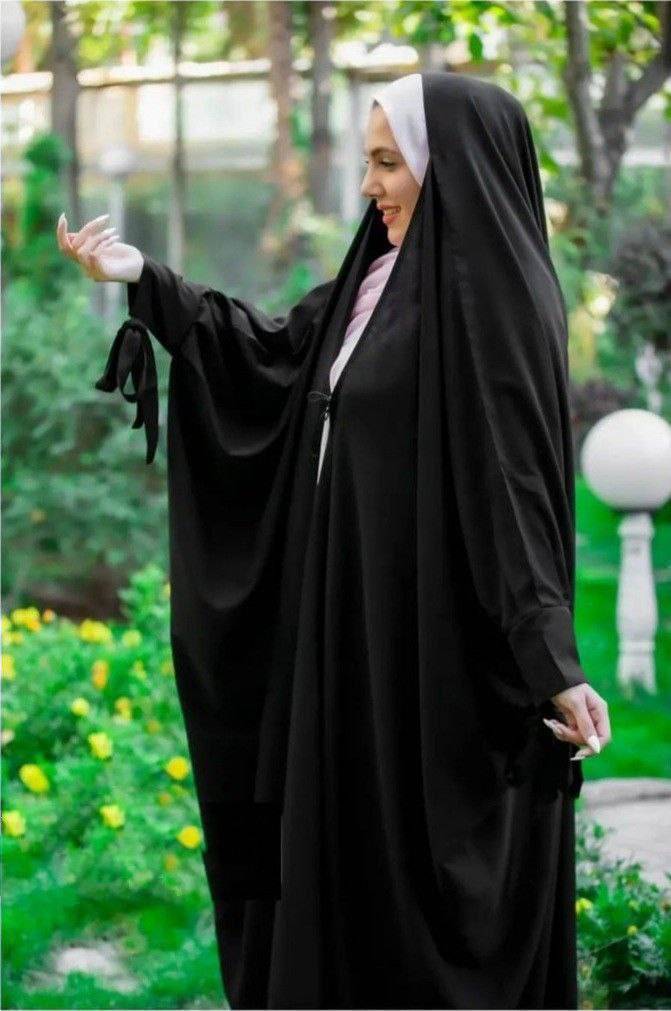 چادر جده پاپیونی 🎀❤️کد 4938 ماه