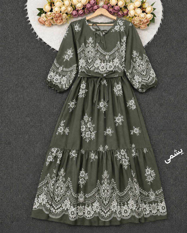 پیراهن ساحلی مارال۲۴۷ تکرنگ 🥰 🥰 کد ۱۵۴۷۸ لیدی