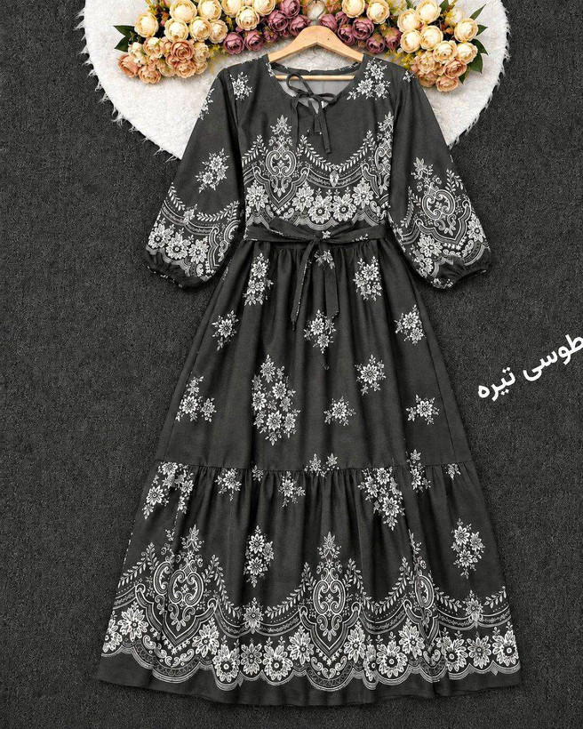 پیراهن ساحلی مارال۲۴۷ تکرنگ 🥰 🥰 کد ۱۵۴۷۸ لیدی
