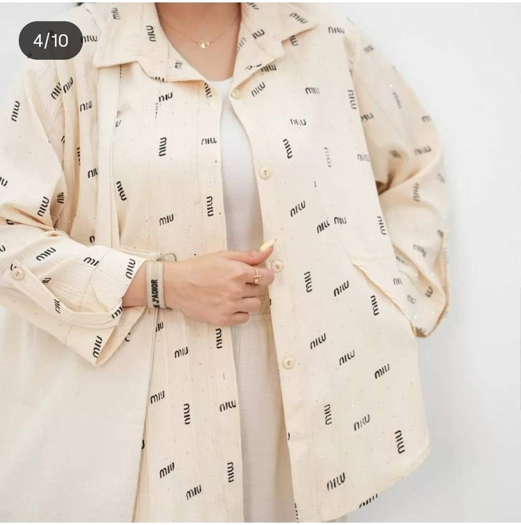 شومیز آستین باکسی miu🥰🎀کد 657 آدراپانا