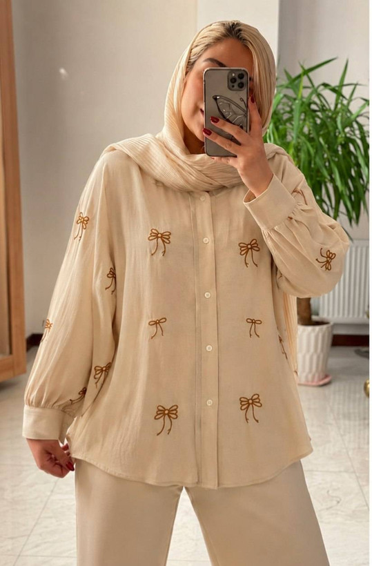 شومیز مانتویی قاصدک 🫀😍کد718 آدراپانا