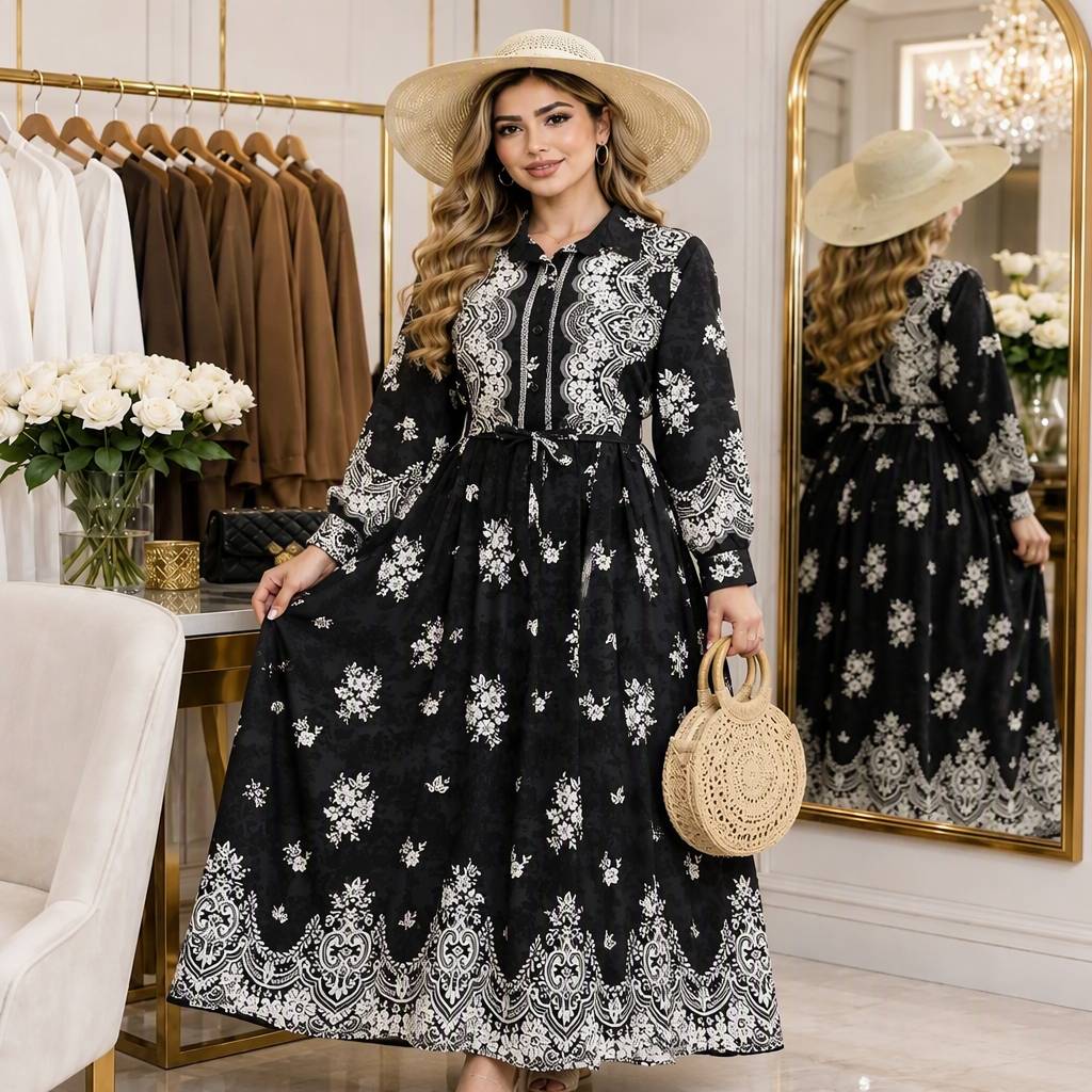 پیراهن بلند پریزاد 🥰💞کد 22195 کلار
