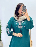 تونیک چاپی گلدوزی آرامش 🥰❤️کد 84560 شیک و مد