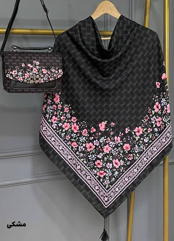 ست کیف روسری گل دی ❤️🥰کد 22200 ماه