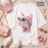 تیشرت لانگ عروسکی 💞❤️کد 701 آدراپانا