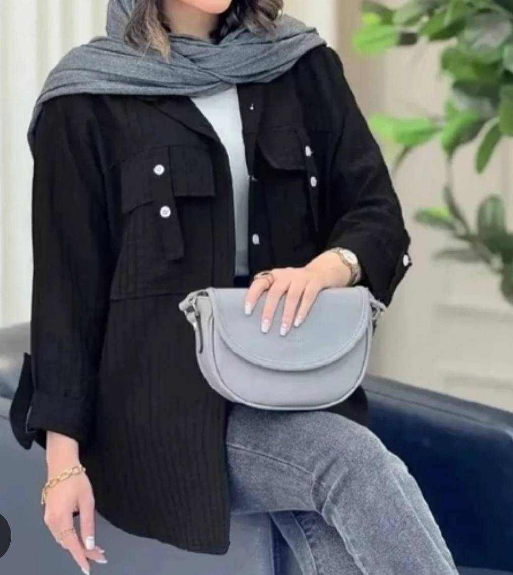 مانتو جیب صلیبی 🎀🥰کد 708 آدراپانا