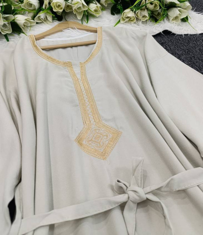 پیراهن بلند طلاکوب جنس نخی😍🎀✨کد 12984 آرات