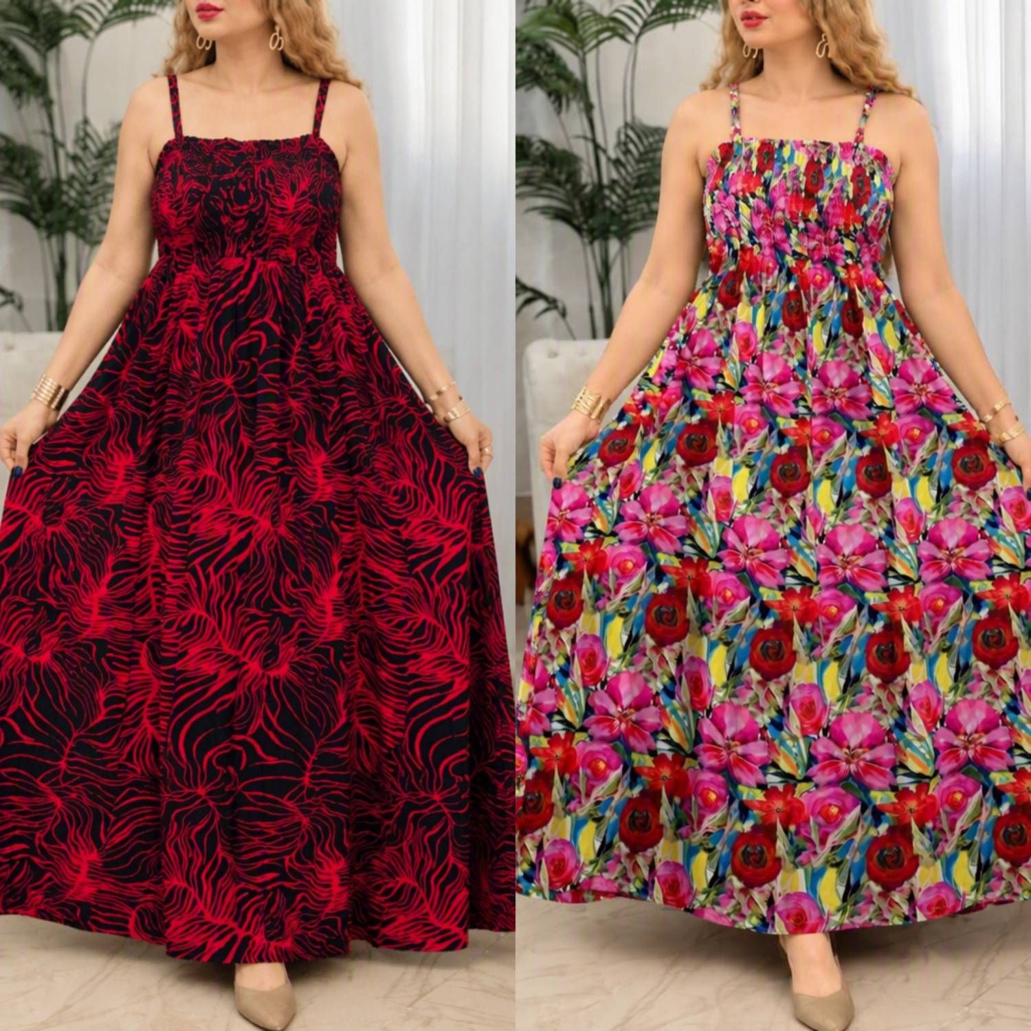 پیراهن اطلس تمام نخی 💞🎀🌈۲۱۹۵۶ نفیس