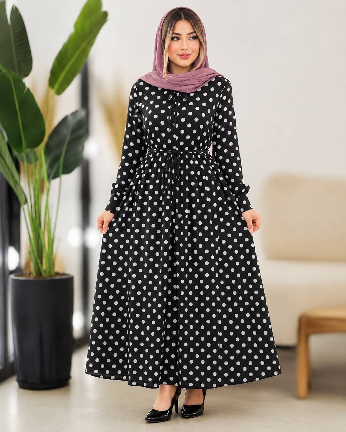 پیراهن بلند آنیا باکیفیت 🥰♥کد 486 حدیث