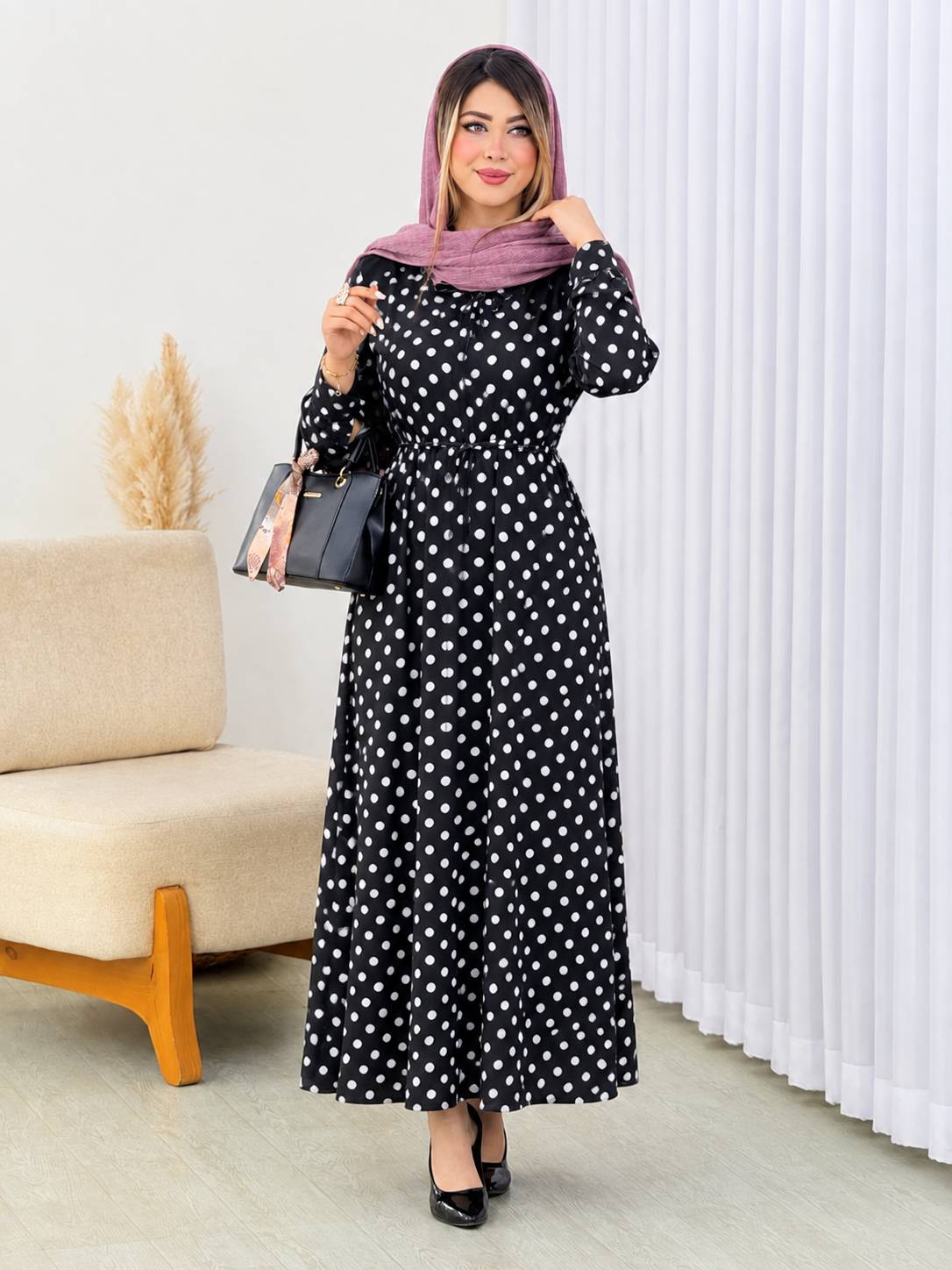 پیراهن بلند آنیا باکیفیت 🥰♥کد 486 حدیث