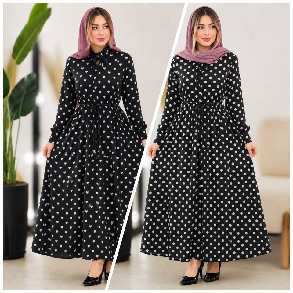 پیراهن بلند آنیا باکیفیت 🥰♥کد 486 حدیث