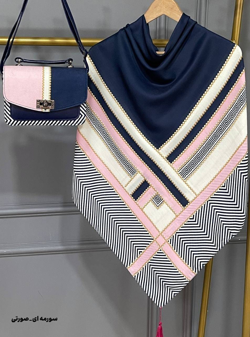 ست کیف و روسری ورساچه تیبا 🎀🫀کد 10466 ماه