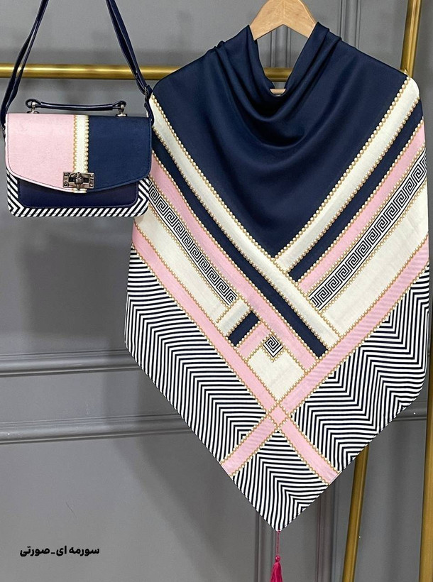 ست کیف و روسری ورساچه تیبا 🎀🫀کد 10466 ماه