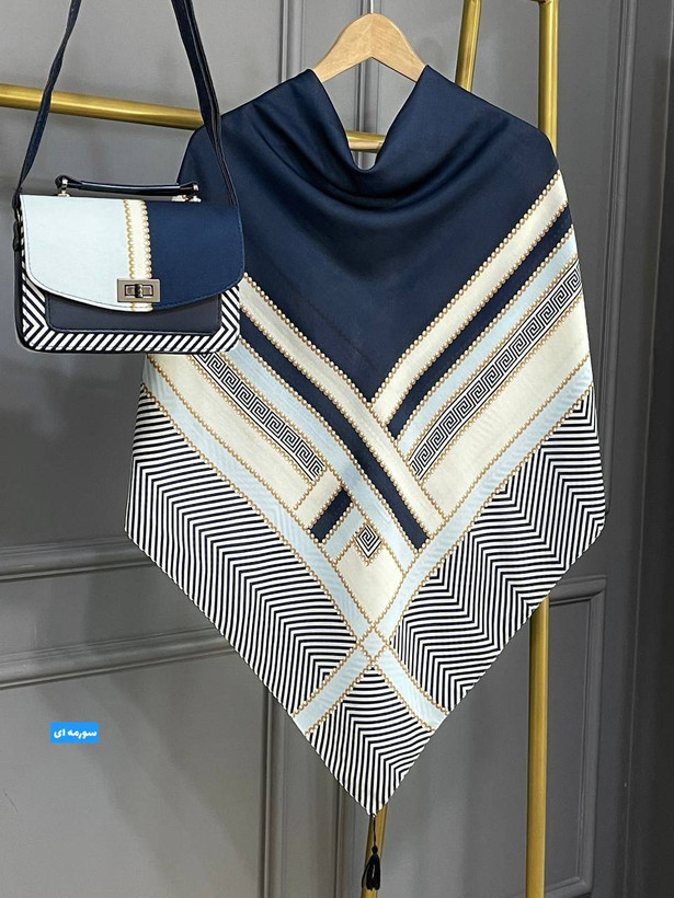ست کیف و روسری ورساچه تیبا 🎀🫀کد 10466 ماه
