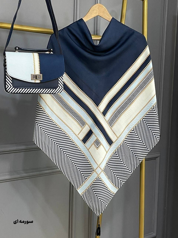 ست کیف و روسری ورساچه تیبا 🎀🫀کد 10466 ماه