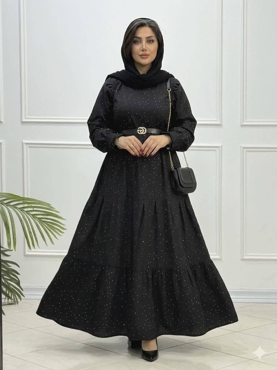 پیراهن مجلسی سوپر کلوش😍✅✨کد 459 حدیث