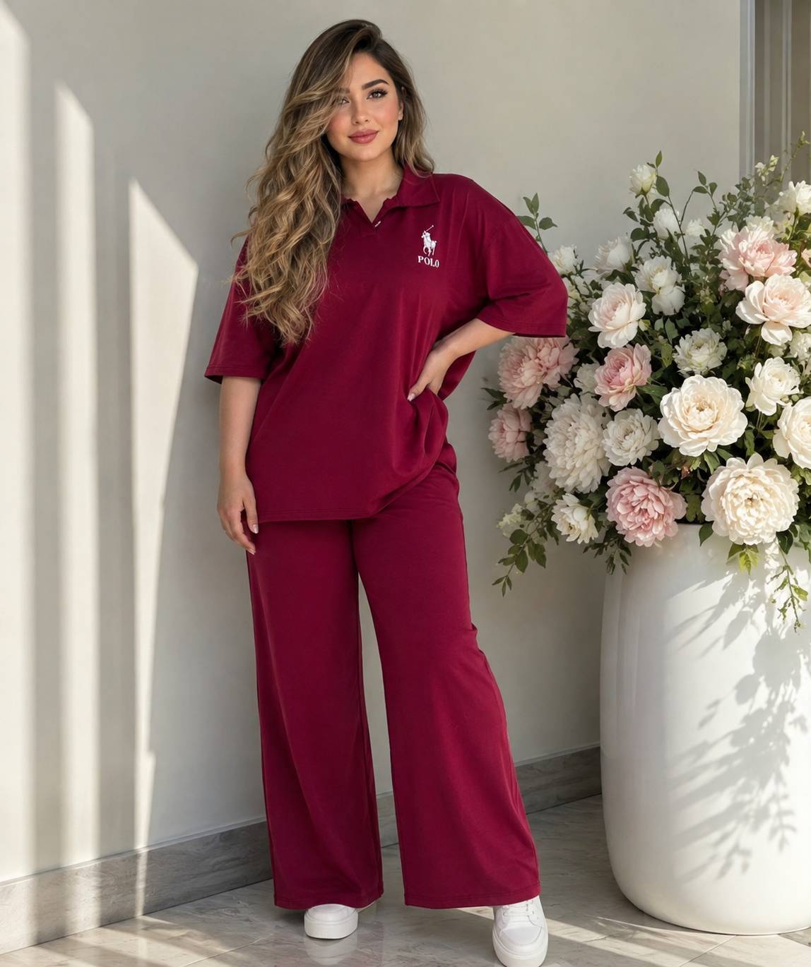ست پلیور شلوار polo 🥰🤩کد ۲۲۳۱۵ مدلند