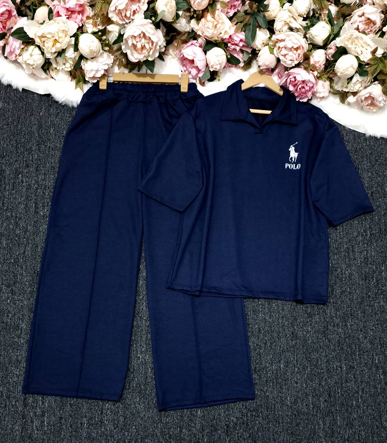 ست پلیور شلوار polo 🥰🤩کد ۲۲۳۱۵ مدلند
