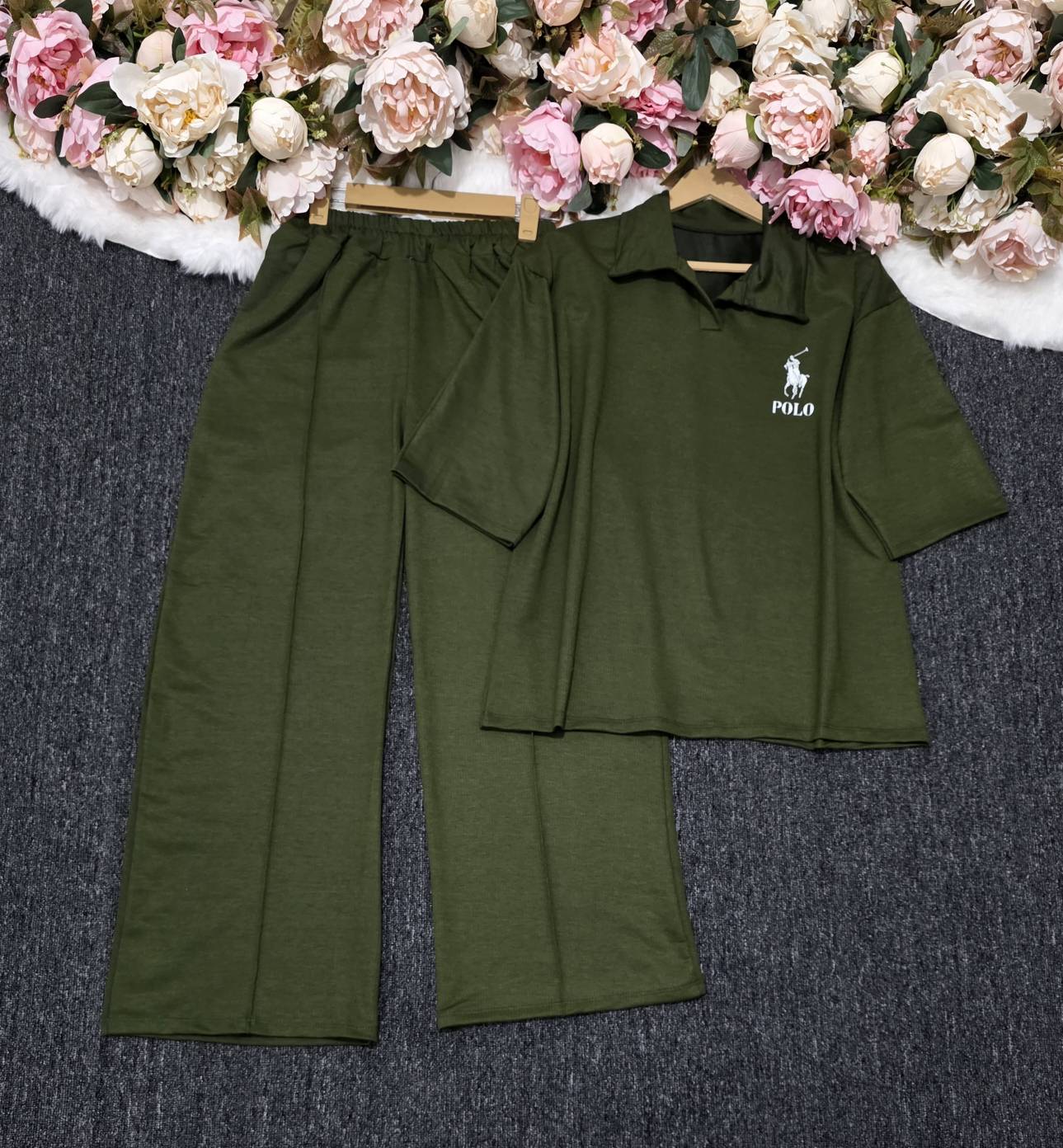 ست پلیور شلوار polo 🥰🤩کد ۲۲۳۱۵ مدلند