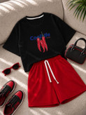 ست کراپ شرتک فلفل 🥰🎀کد۲۲۳۲۶ دلتا