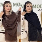 شال دور ریش لمه دار و پلیسه با کیفیت 🎀🛍🌈۹۳۹۶ نفیس