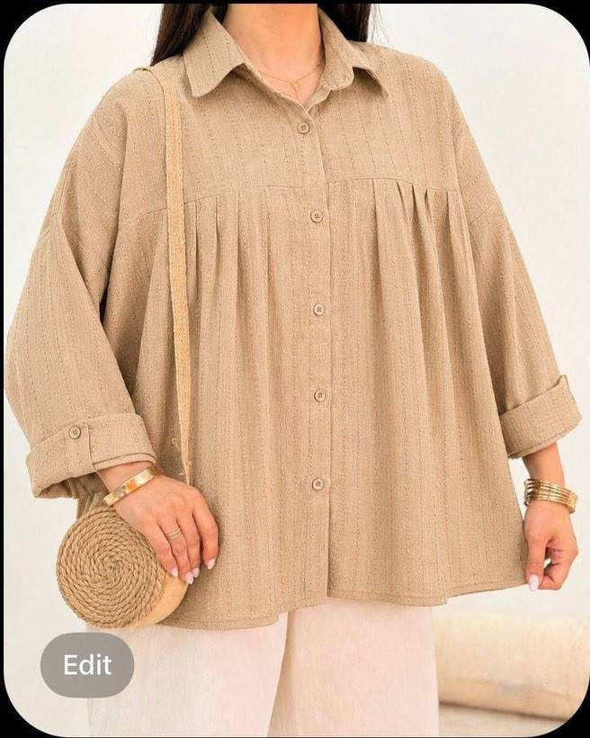 شومیز عروسک شانتون ژاکارد در رنگبندی 💯🌈💞۲۱۵۰۳ ست شو