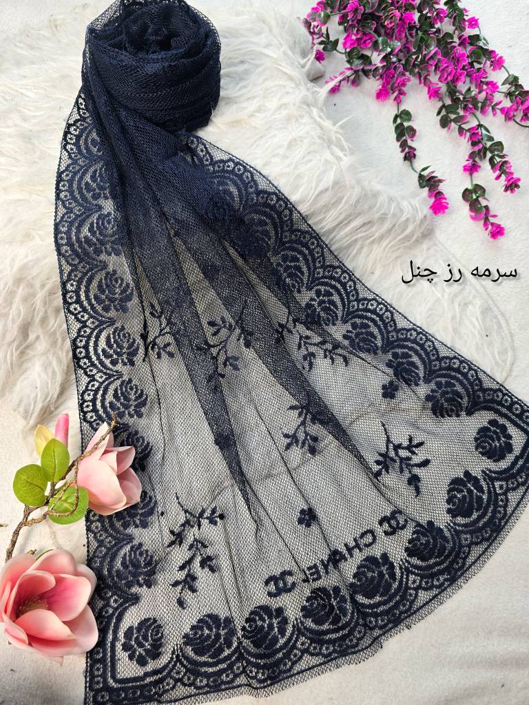 شال تور دانتل زیبا وشیک در رنگبندی 🌈 🌈 کد ۲۱۰۲۰ ستشو