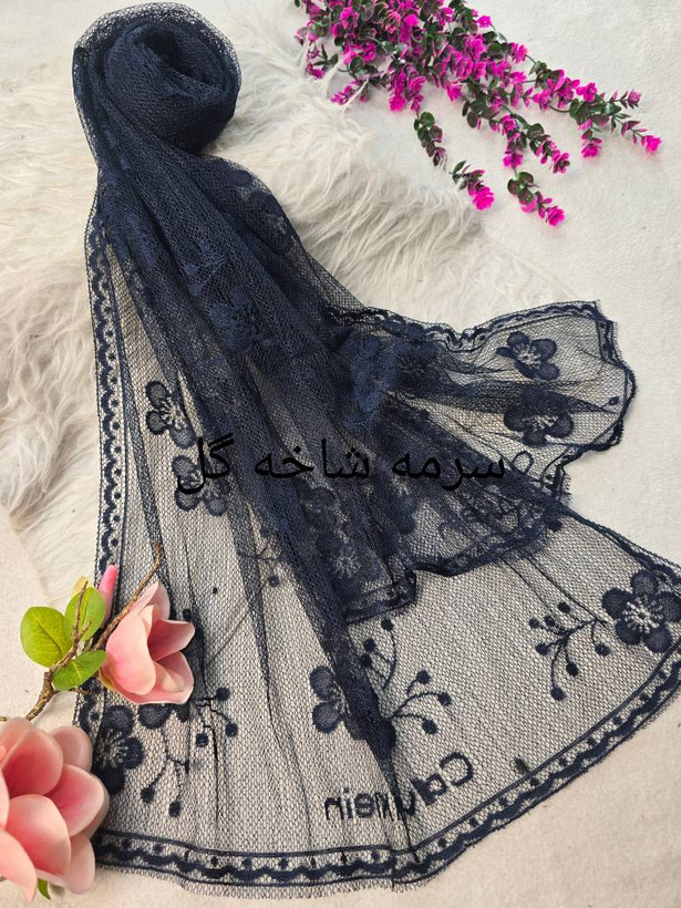 شال تور دانتل زیبا وشیک در رنگبندی 🌈 🌈 کد ۲۱۰۲۰ ستشو