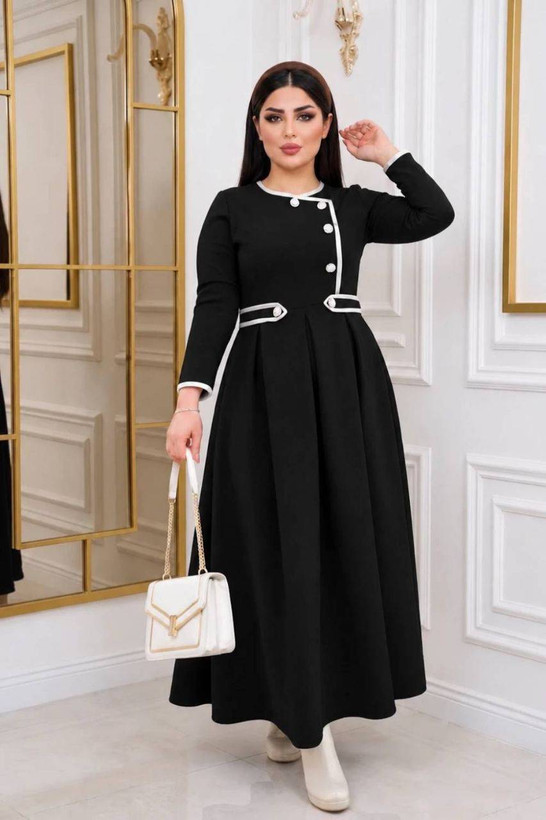 پیراهن بلند آذین جنس مازراتی😎✅♥کد 20951 ناز