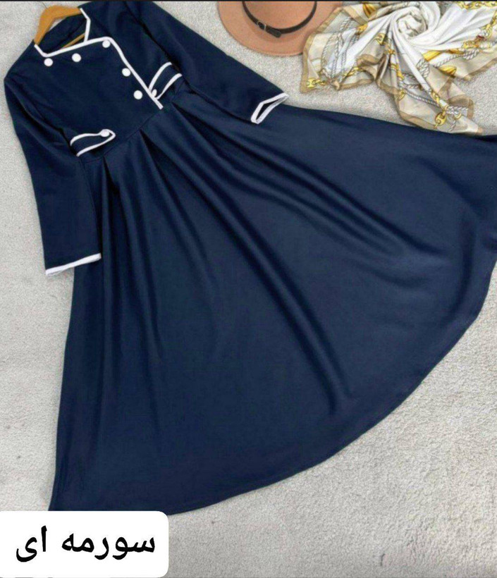 پیراهن بلند آذین جنس مازراتی😎✅♥کد 20951 ناز