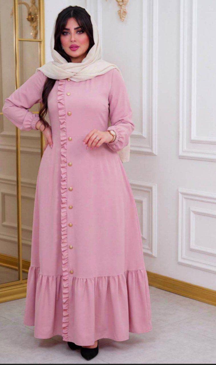 پیراهن چین دار افسانه جنس عالی😎✅✨کد 21940 ناز