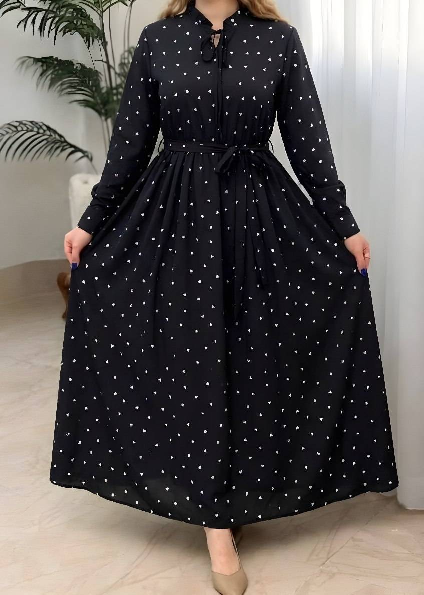 پیراهن بلند قلبی😍♥👌🏻کد 485 حدیث