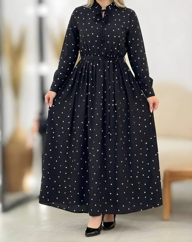پیراهن بلند قلبی😍♥👌🏻کد 485 حدیث