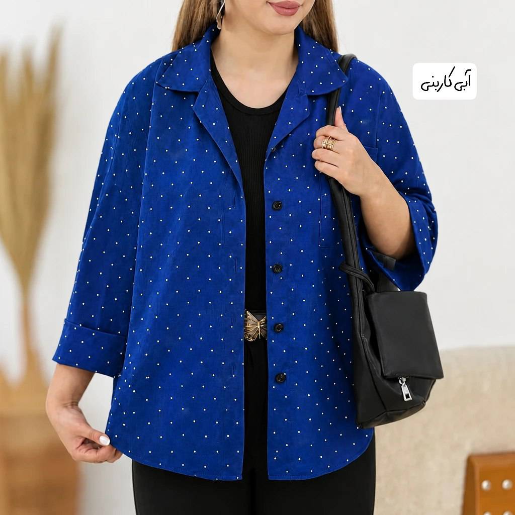 شومیز نگین دار در رنگبندی😍👌🏻کد 15725 طاها