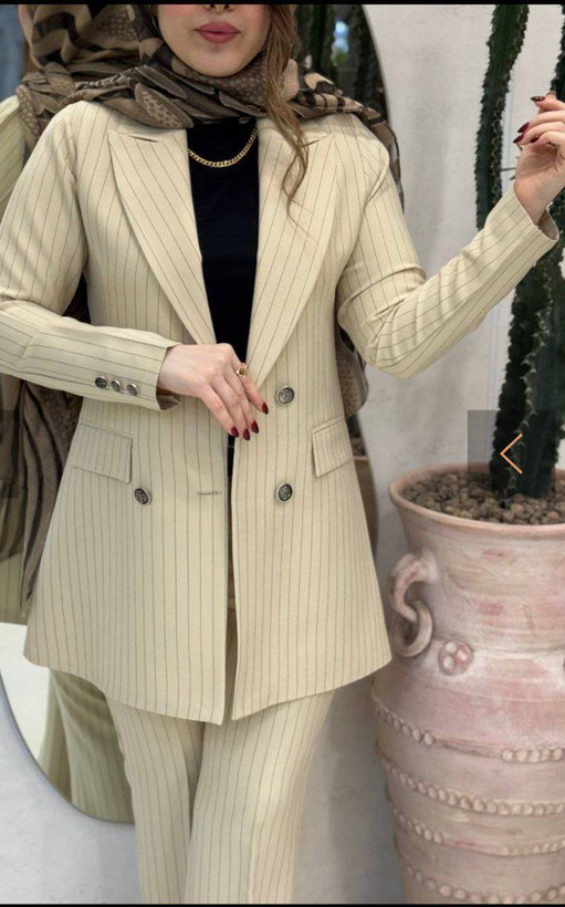 ست مانتو شلوار جنس کتان پلاس مدل مهرو😍👌🏻کد 1459 طاها