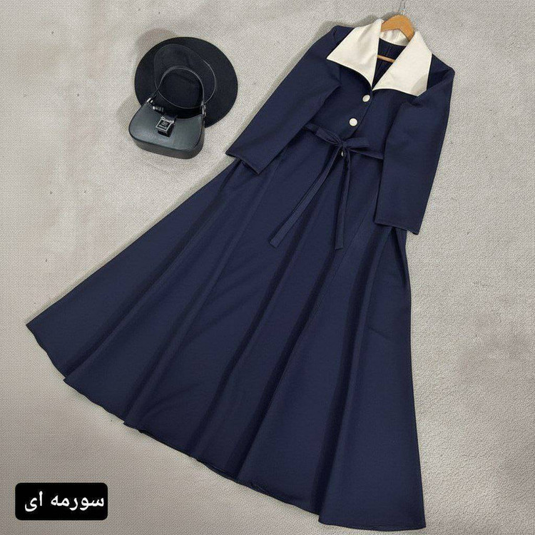 پیراهن بلند زهره با جنس مازراتی😍🌹👌🏻کد 9796 ناز