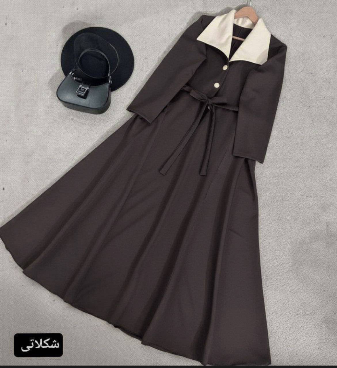 پیراهن بلند زهره با جنس مازراتی😍🌹👌🏻کد 9796 ناز