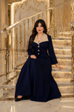 پیراهن بلند زهره با جنس مازراتی😍🌹👌🏻کد 9796 ناز