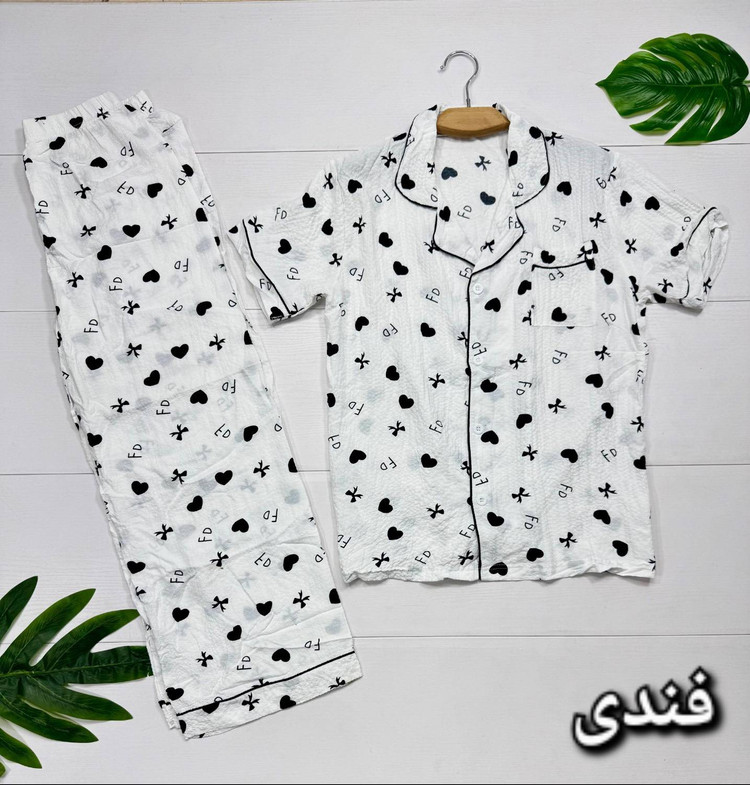 ست بلوز و شلوار هانا 🌿 با رنگ بندی و کیفیت عالی ✅ الیش21724