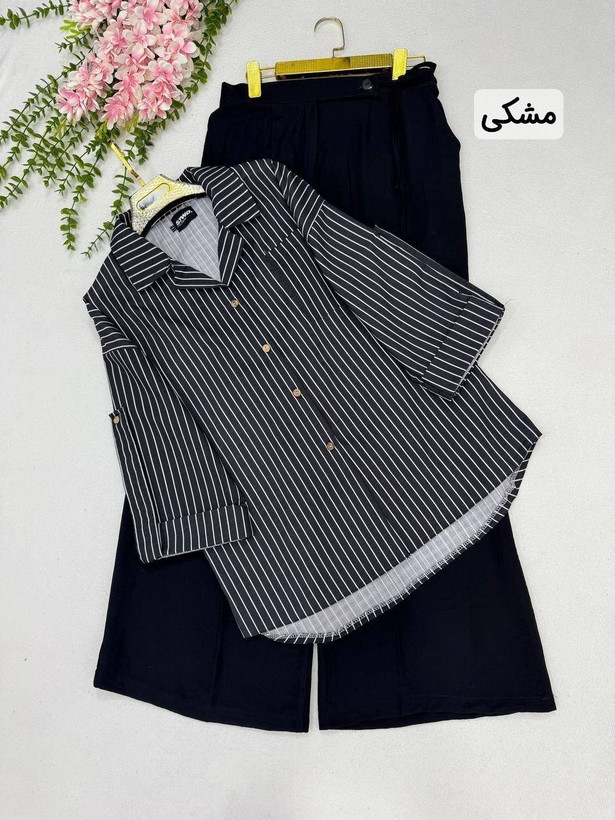 ست شومیز شلوار مهسون🥰♥کد 5357 طاها
