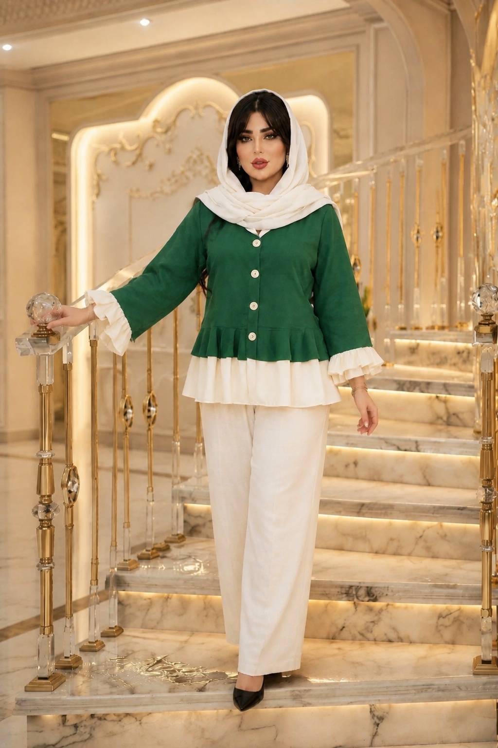 مانتو عروسکی پرواز در رنگبندی😍♥کد 8265 ناز